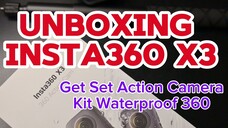 Unboxing INSTA360 X3 Get Action Camera