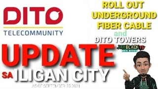 DITO TELCOMMUNITY | UNDERGROUND FIBER OPTIC CABLE ROLLOUT | ILIGAN CITY