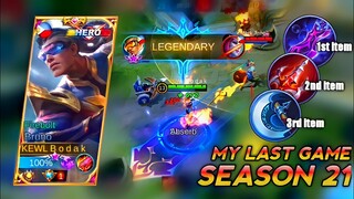 BRUNO BUFF SEASON 22 | TOP GLOBAL BRUNO BEST BUILD 2021 - MARKSMAN JUNGLE META