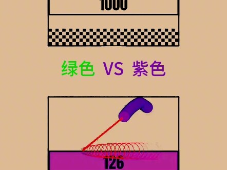 Green vs. Purple—Who Will Win? #GeometricShapes #StressRelief