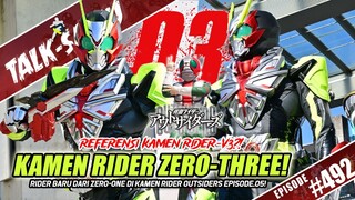 KAMEN RIDER ZERO-THREE SIAP MUNCUL JUGA DI KAMEN RIDER OUTSIDERS! REFERENSI V3?!