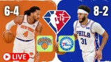 🔴LIVE - NEW YORK KNICKS VS PHILADELPHIA 76ERS | NBA REGULAR SEASON 2021-2022 | NOVEMBER 08, 2021