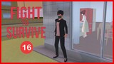 [Film] FIGHT TO SURVIVE: Who is the Mysterious Man? - Episode 16 || SAKURA School Simulator