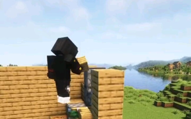 Minecraft: Build stairs like this and look awesome!
