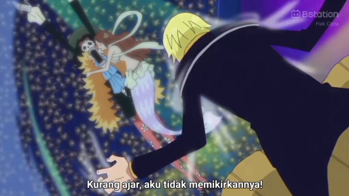 Seketika Sanji iri sama Brook,Terakhir bonus😋🗿