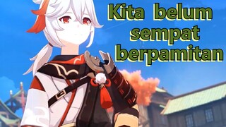 Kita belum sempat berpamitan