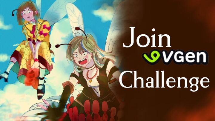 CHALLENGE PERTAMA KALI BARENG ARTIST GLOBAL! [Speed Draw]