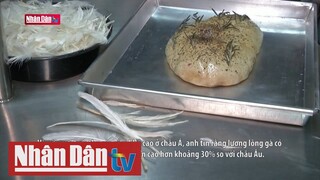 Thái Lan: Chế biến lông gà thành món ăn