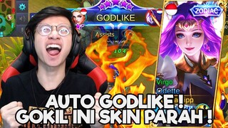 HAMPIR MANIAC PAKE NEW SKIN ZODIAC ODETTE ! - MOBILE LEGENDS INDONESIA