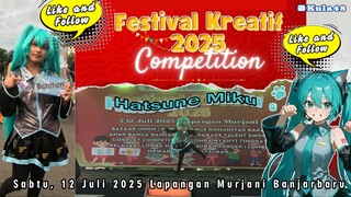 Hatsune Miku nge Dance di "Festival Kreatif 2025"