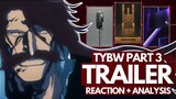 AIZEN'S RETURN & URYU'S HOLY FORM? Bleach: TYBW Part 3 Trailer - LIVE REACTION + Discussion