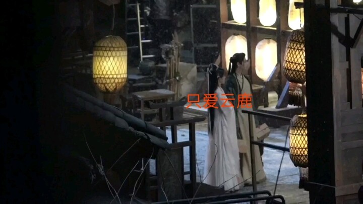 Luo Yunxi x Bai Lu Chang Yue Jin Ming romantically strolls through the snow Reuters