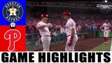 Philadelphia Phillies vs. Houston Astros (11/1/22) WORLD SERIES Game 3| MLB Highlights (Set6 )