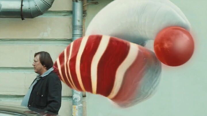 Everyone has terrifying things growing out of their heads, which grow infinitely larger and swell in