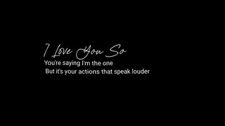 I Love You So