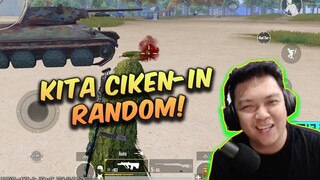 MAIN SAMA RANDOM SAMPE CIKEN - PUBG MOBILE INDONESIA