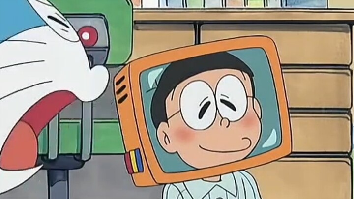 Nobita menggunakan TV stand-in untuk pergi berlibur ke sebuah pulau bersama teman-temannya dan hampi