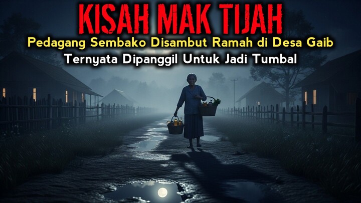 PEDAGANG SEMBAKO TERSESAT DI DESA GAIB JADI TUMBAL - cerita horor kisah nyata