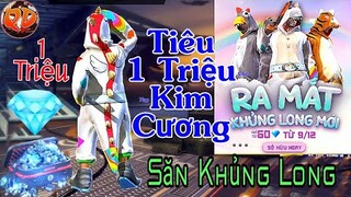 Chơi Lớn Nạp 1 Triệu Kim Cương Quay Khủng Long Cute | AFK Quỷ Dữ