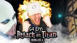 BEST AOT EPISODE?! 🔥 | Attack on Titan S4 E6 Reaction (The War Hammer Titan)