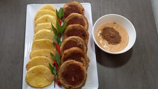 thịt nạc kèm khoai tây.sốt dâu ua chỉ có bếp cô tư có ma thôi