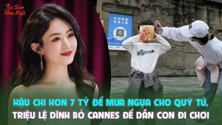 Hậu chi hơn 7 tỷ để mua ngựa cho quý tử, Triệu Lệ Dĩnh bỏ Cannes để dẫn con đi chơi