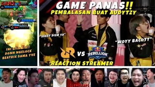 IRRAD DAN BRUSKO NGAMUK!! PEMBALASAN BUAT AUDYTZY! Reaction Streamer - RRQ VS RBL GAME 2 | MPL S13