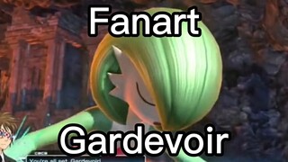 Fanart Gardevoir dari Pokemon🔥🔥🔥