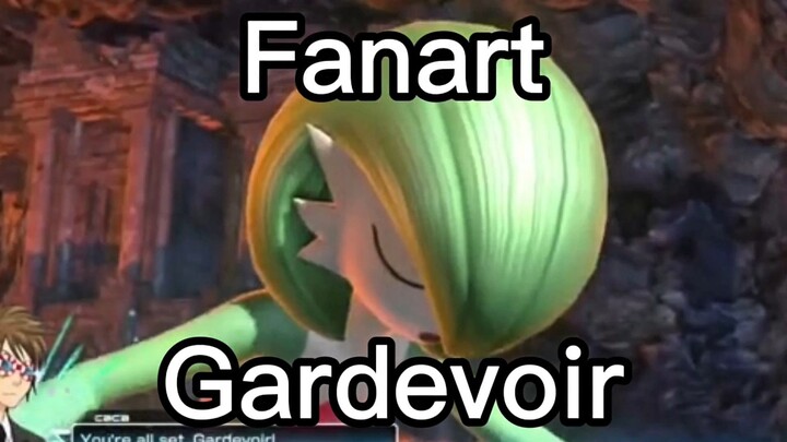 Fanart Gardevoir dari Pokemon🔥🔥🔥