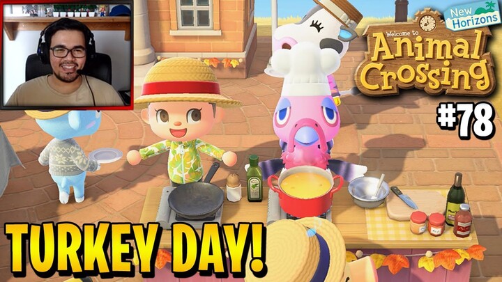TURKEY DAY! SAAT NYA KITA MASAK2 BERSAMA FRANKLIN! (#78) [Animal Crossing New Horizons Indonesia]