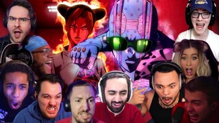 JOLYNE IS HERE ! JOJO'S BIZZAR ADVENTURE PART 6 STONE OCEAN TRAILER REACTION COMPILATION