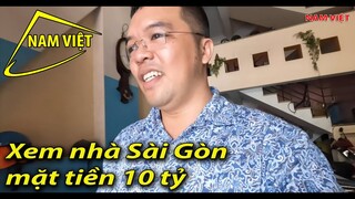 Xem nhà mặt tiền Sài Gòn 10 tỷ - Khu vực lý tưởng để ở cách Đầm Sen 1km - Nam Việt 316