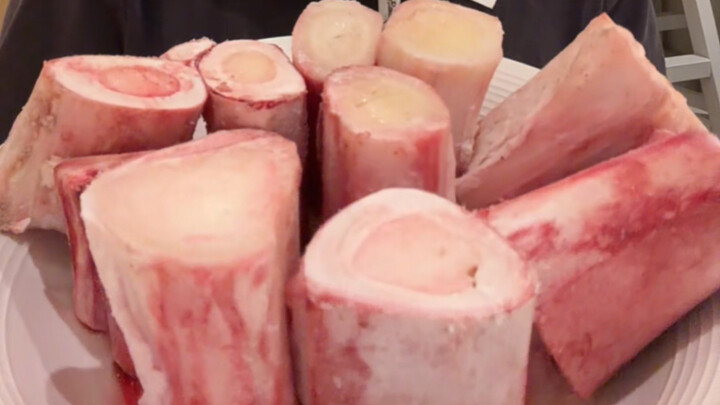 Milky-smelling beef bone marrow~