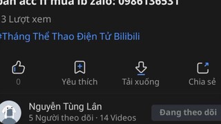 a thấy og này lào mua acc nha vì og này lừa đảo lừa tui mất 500k r. ae cẩn thận nha