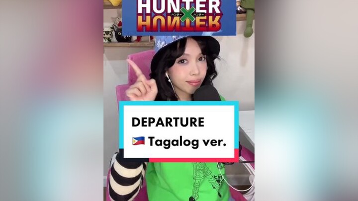 🇵🇭 90s vibes!! HxH Departure in TAGALOG. hunterxhunter hxh animeph  tagalogdub otaku anime tagalogv