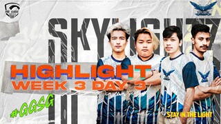 HIGHLIGHTS PMPL WEEK 3 DAY 3 | PMPL SOUTH ASIA | SKYLIGHTZ GAMING NEPAL TEAM | PUBG MOBILE