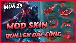 Mod Skin Quillen Đặc Công Mãng Xà Mới Nhất Mùa 23 Full Hiệu Ứng Không Lỗi Mạng | Yugi Gaming