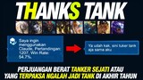 Perjuangan Berat User Tank(terpaksa jadi Tank) yang VIRAL di SOLO RANK - Mobile Legends