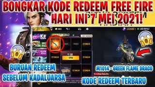 KODE REDEEM FREE FIRE TERBARU 2021 HARI INI