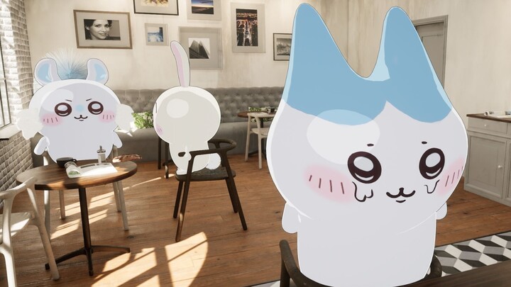 QQ Nainai is so delicious that Xiaoba is so excited that he hits his head against the wall