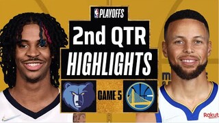 Golden State Warriors vs Memphis Grizzlies game 5: 2nd Qtr Highlights | May 11 | NBA 2022 Playoffs