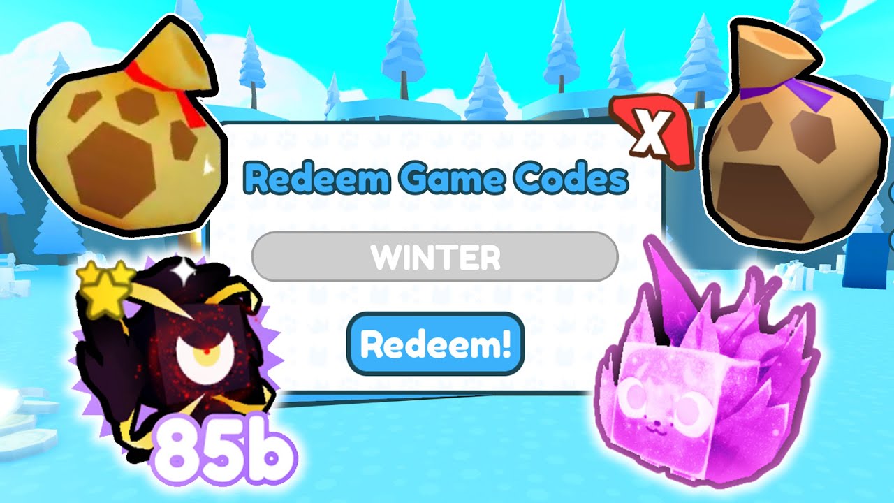 Roblox Pet Simulator X Redeem Codes