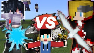 SASUKE UCHIHA VS DEIDARA || ANIME BATTLE MINECRAFT. Part 1