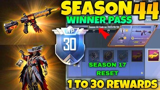 Season 17 Reset 😍| Pubg Lite Season 44 Winner Pass | Pubg Lite New Winner Pass Season 44 | Season 44