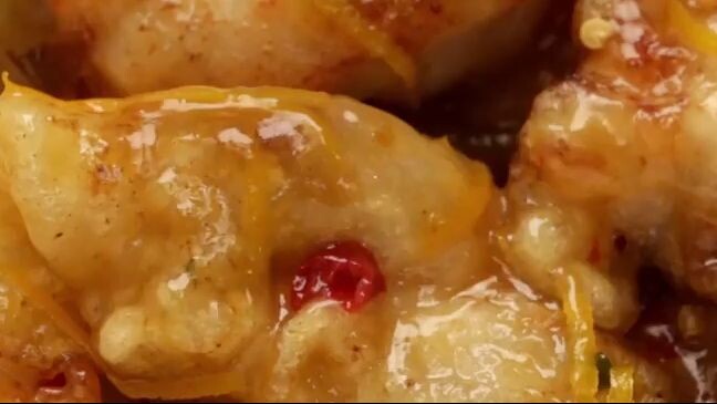 [Cookat Việt Nam] Gà Trộn Sốt Cam