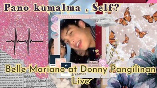 Pano kumalma, Donny Pangilinan at Belle Mariano Magkasama sa Live ng Isa't isa!