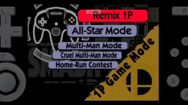 Smash Remix 01 - All-Star Mode Playthough with Mario (Very Easy)
