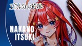 Menggambar Nakano Itsuki nihh 😋☝🏻 Anime  [Gotoubun no Hanayome]