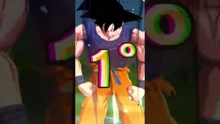 Top 6 animações de entrada dos ULTRAS Dragon ball legends(ordem decrescente)