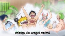 ONE PIECE EPISODE 1077 SUBTITLE INDONESIA TERBARU - YONKOU BARU! LUFFY! (Alur Cerita)